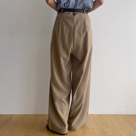 《予約販売》tuck accent pants/2colors_np0890