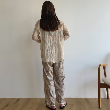 《予約販売》sheer rincl shirt/2colors_nb0054