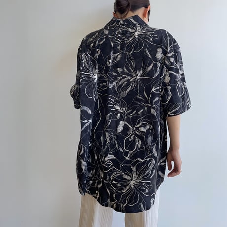 《予約販売》ennui pattern over shirt/2colors(unisex)_nb0152