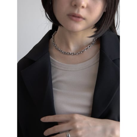 《予約販売》accent chain necklace_na0648