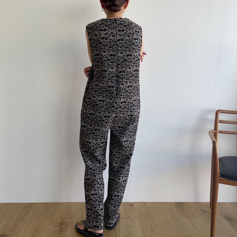 【nokcha original】ヘリンボーン　オーバーコート nokcha original】HAND MADE herringbone over woo