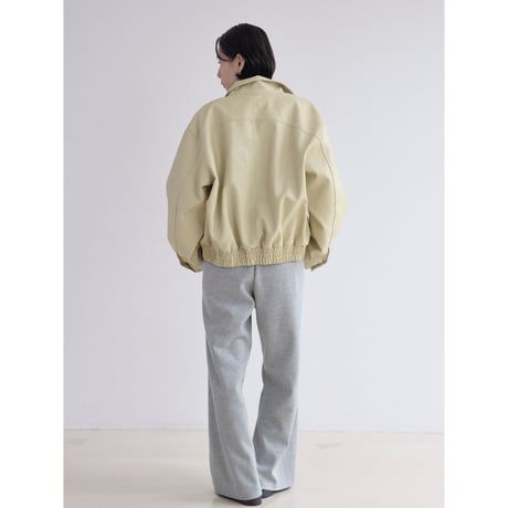 《予約販売》rich fake leather jacket/2colors_no0519
