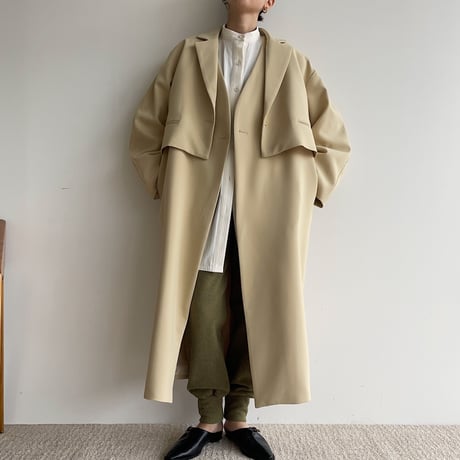 【nokcha original】2set mulch coat/butter_no0230