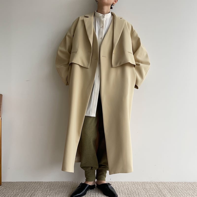 nokcha original】2set mulch coat/butter_no0230