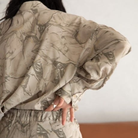【nokcha original】marble blouse/2colors_nb0043