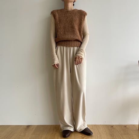 《予約販売》warm knit vest_nt1449