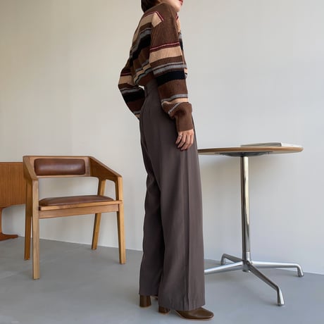 《予約販売》mulch color knit/2colors_nt1105