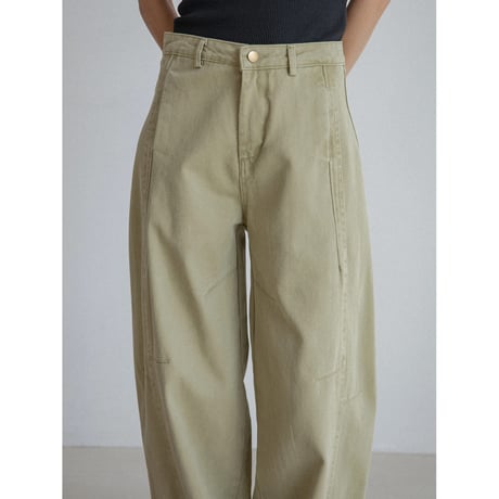 《予約販売》accent oval twill pants/2colors_np1143
