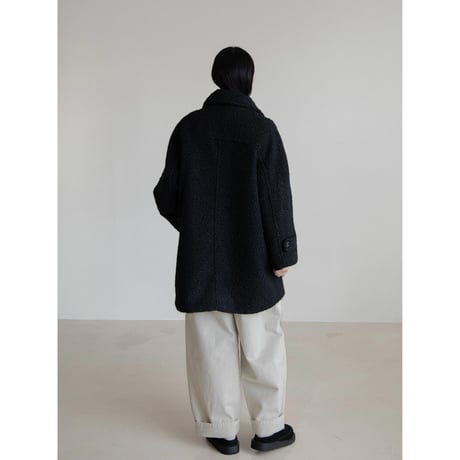 《予約販売》2way bouclé coat/2colors_no0414