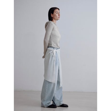 《予約販売》sheer layered skirt_ns0100