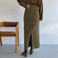 《予約販売》velvet long skirt/2colors_ns0062