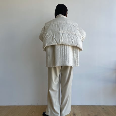 【nokcha original】2set down jacket/white_no0308
