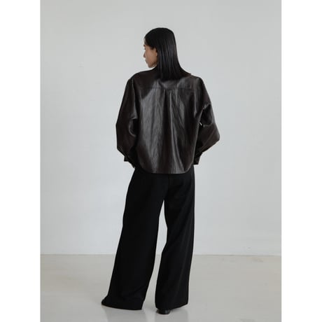 《予約販売》two tuck simply wide pants/2colors_np1159