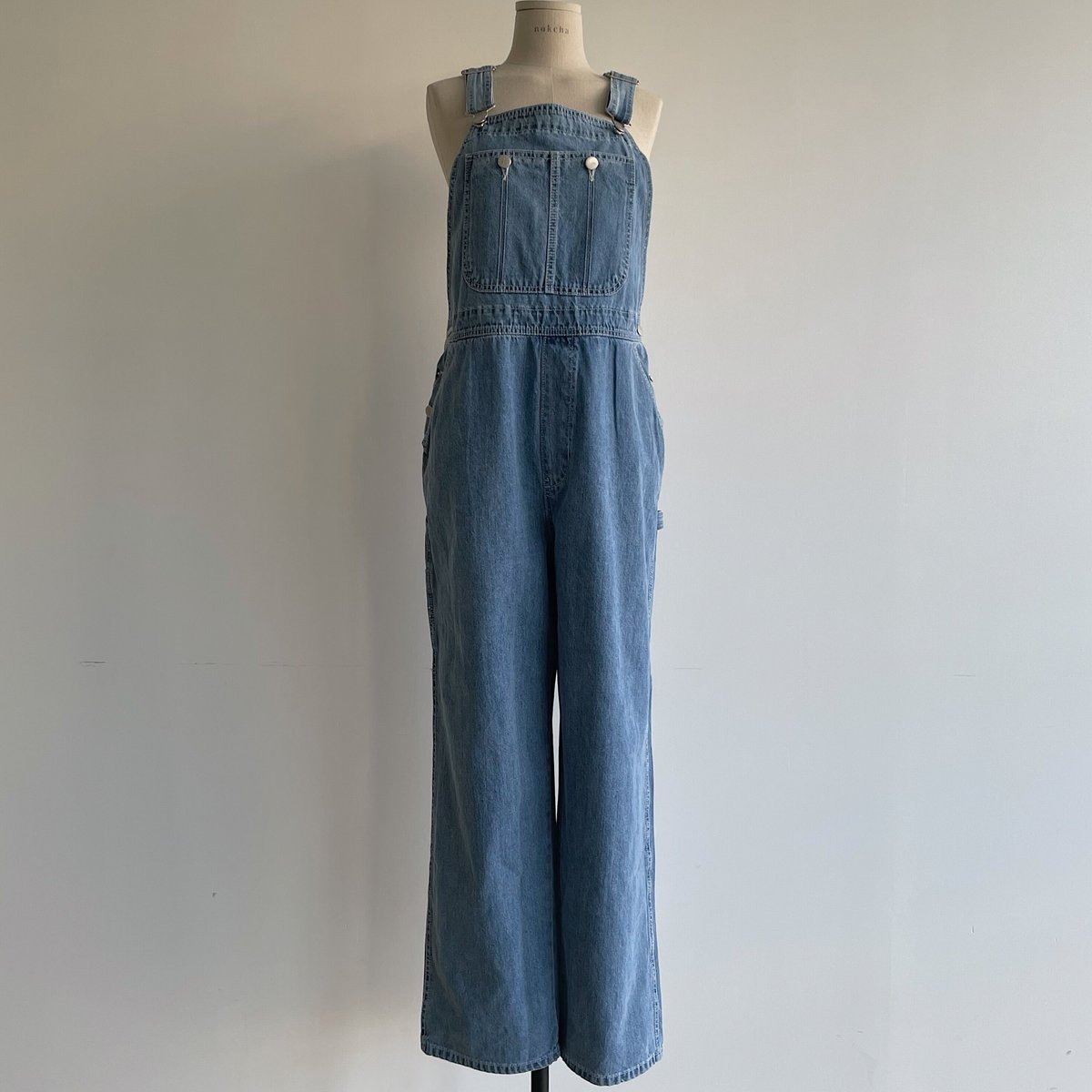 予約販売》daily denim over all_np0896 | NOKCHA