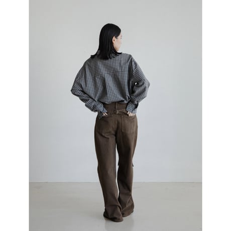 《予約販売》knee accent twill pants/2colors_np1160