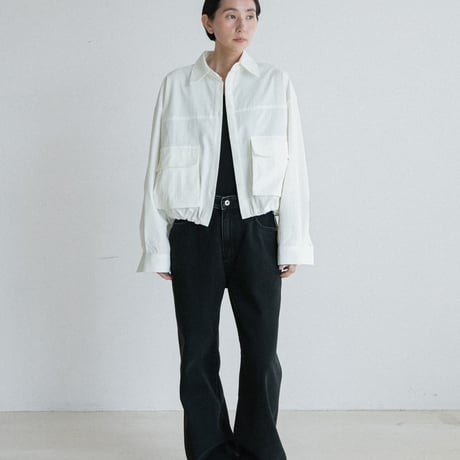 《予約販売》sheer 2way shirt jacket/2colors_no0528