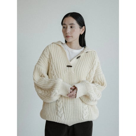 《予約販売》accent cable knit_nt2441