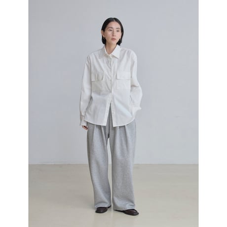 《予約販売》tuck oval sweat pants_np1207