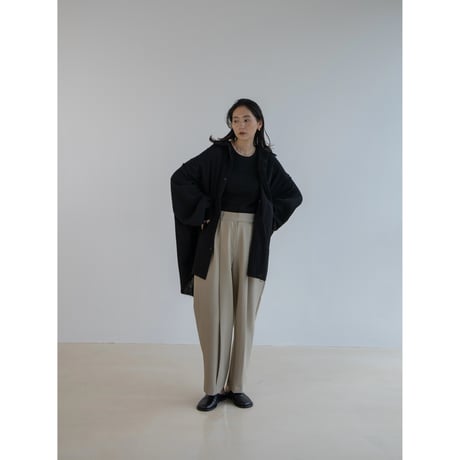 《予約販売》deep tuck pants/2colors_np0963