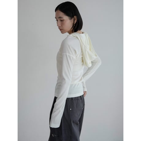 《予約販売》lib hoodie tops/2colors_nt2226