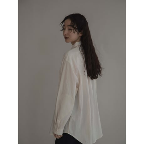 【nokcha original】sleeve accent washer shirt/2colors_nb0224