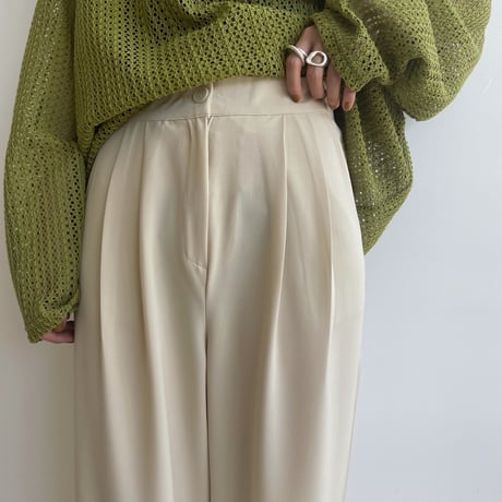 《予約販売》material light pants/2colors_np0811