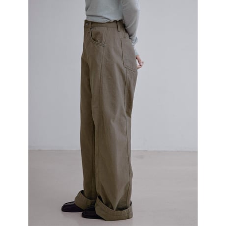 《予約販売》ash cotton pants/2colors_np1216