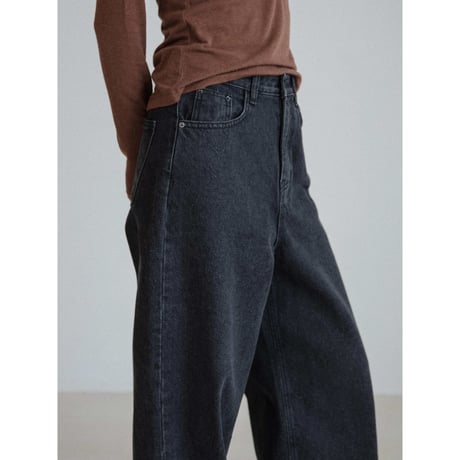 《予約販売》simply black jeans_nj0162