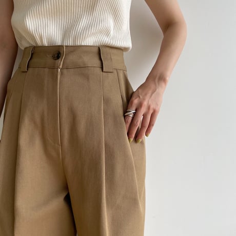 【nokcha original】“nc” chino pants/beige_np0611