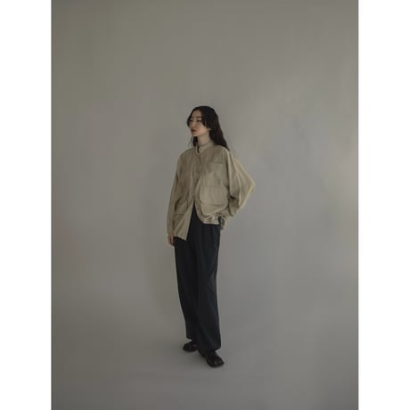 【nokcha original】pocket light shirt outer/2colors_nb0223