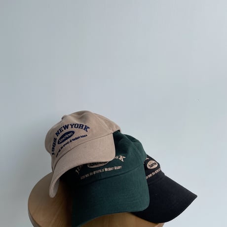 《予約販売》embroidery cap/3colors_na0328