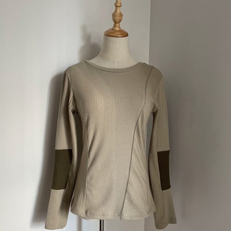 【nokcha original】material lib tops/2colors_nt0878