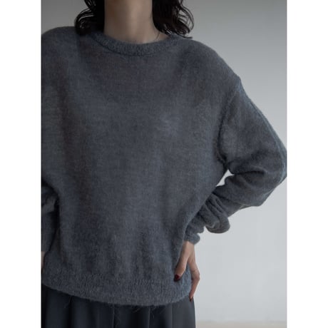 《予約販売》alpaca rich knit tops/2colors_nt2143