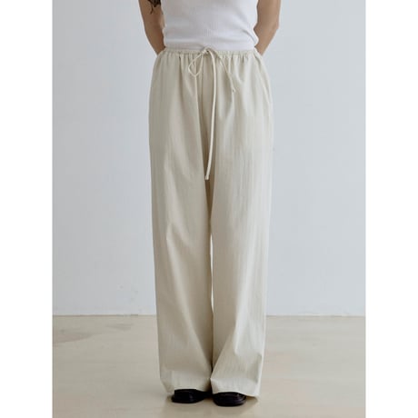 《予約販売》mannish easy pants/2colors_np1229