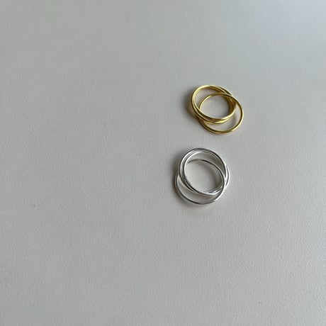 《予約販売》silver925 triple ring/2colors_na0584