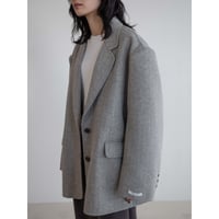 《予約販売》HANDMADE herringbone tailored jacket/2colors_no0423