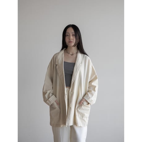 《予約販売》linen tailored jacket/3colors_no0384