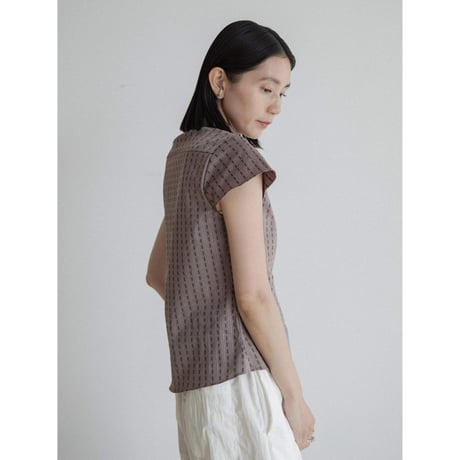 《予約販売》jacquard minimal shirt/2colors_nb0301