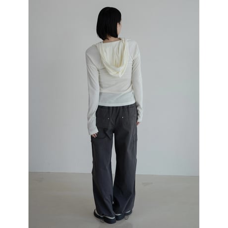 《予約販売》lib hoodie tops/2colors_nt2226