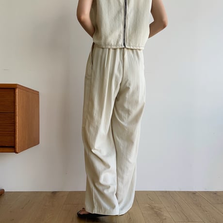 《予約販売》stich long pants/2colors_np0643