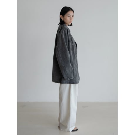 《予約販売》mannish denim jacket/2colors_no0457