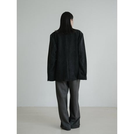 《予約販売》herringbone velours jacket/2colors_no0478