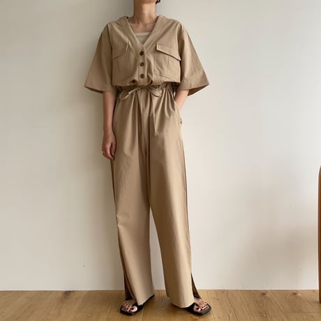 《予約販売》mannish jump suit/2colors_np0621