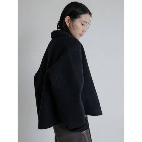 《予約販売》HANDMADE croped wool coat_no0427