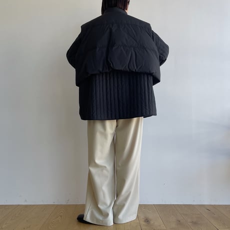 【nokcha original】2set down jacket/black_no0309