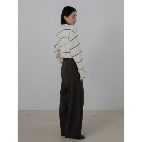 【NOKCHA original】elbow patch border tops_nt2236