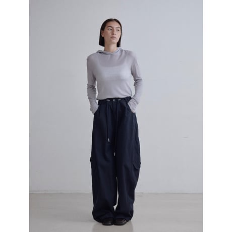 《予約販売》sheer hoodie tops/3colors_nt2509