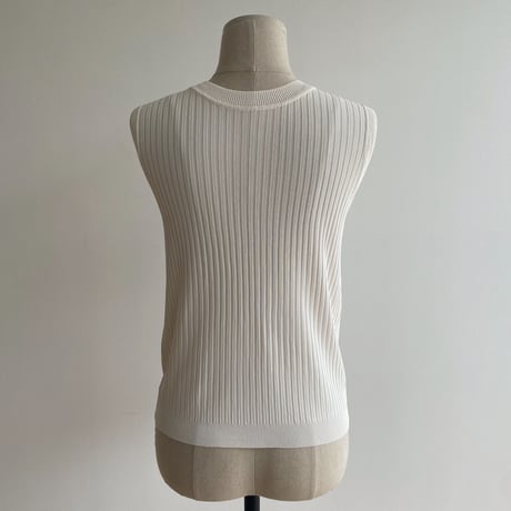 《予約販売》material lib knit tank top/4colors_nt1335