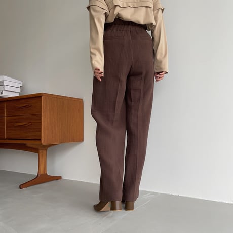【nokcha original】rincl soft pants/brown_np0467