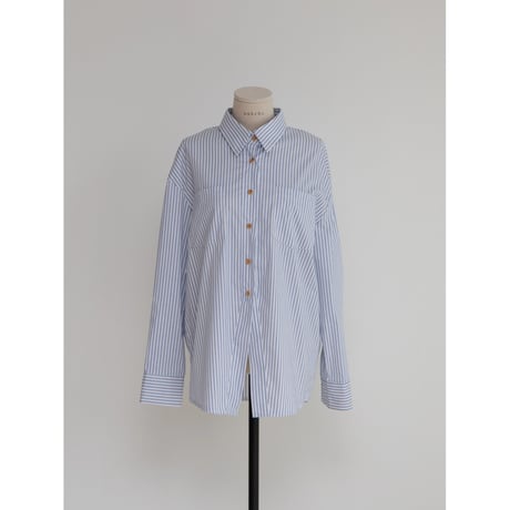 《予約販売》ivy stripe 2way shirt/2colors_nb0228